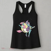 Retro Witches Flying Women's Tank Top thumb 3