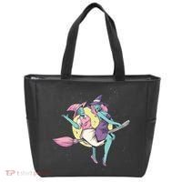 Retro Witches Flying Tote Bag thumb 0