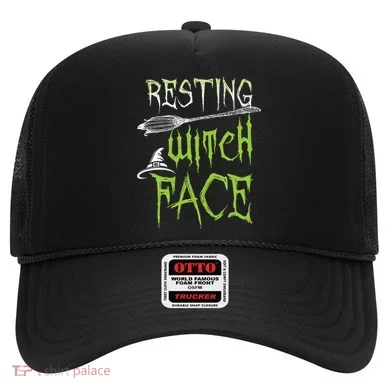 Resting Witch Face Party Gift Hat