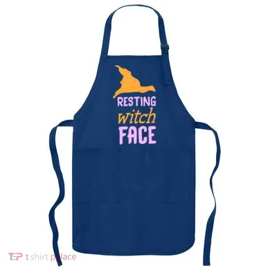 Resting Witch Face Gift Apron