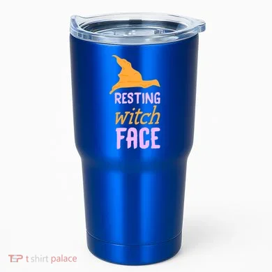 Resting Witch Face Gift Tumbler