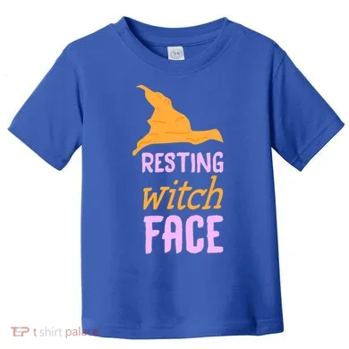 Resting Witch Face Gift Toddler T-Shirt