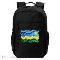 Rwanda Wavey Flag Backpack thumb 0