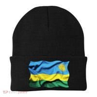 Rwanda Wavey Flag Beanie thumb 0