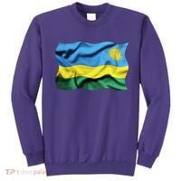 Rwanda Wavey Flag Sweatshirt thumb 0