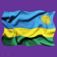 Rwanda Wavey Flag T-Shirt thumb 7
