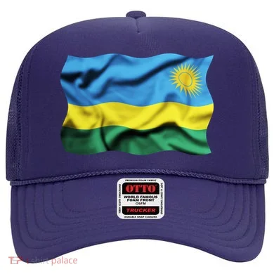 Rwanda Wavey Flag Hat