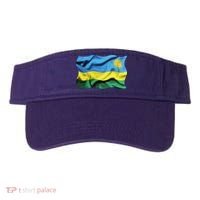 Rwanda Wavey Flag Visor thumb 0