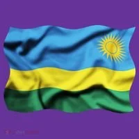 Rwanda Wavey Flag Visor thumb 3