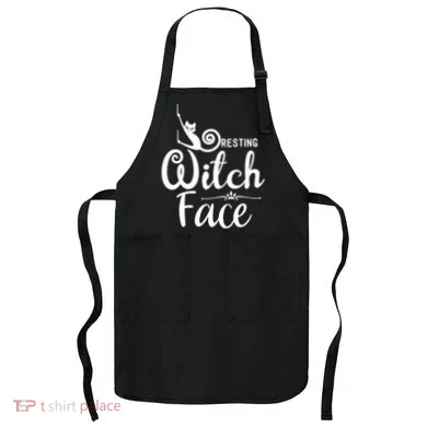 Resting Witch Face Apron