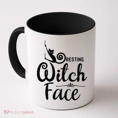Resting Witch Face Coffee Mug