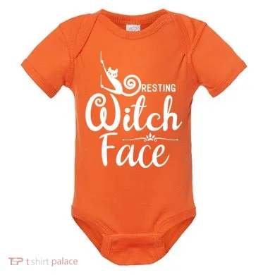 Resting Witch Face Baby Bodysuit