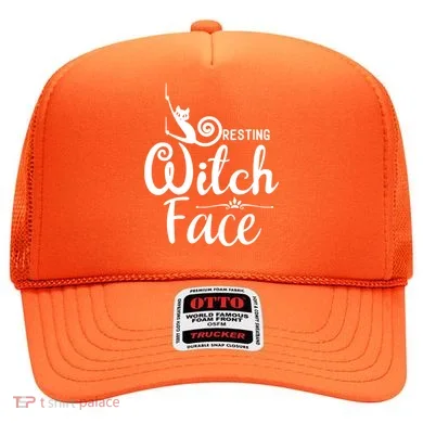Resting Witch Face Hat