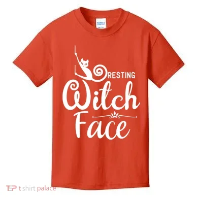 Resting Witch Face Kids T-Shirt