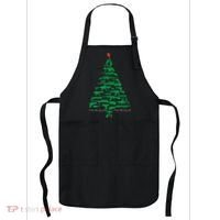 Rifle Weapon Gun Christmas Tree For Weapon Fools & Patriots Apron thumb 0