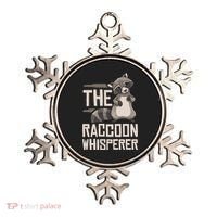 Raccoon Whisperer Gift Funny Racoon Ornament thumb 0
