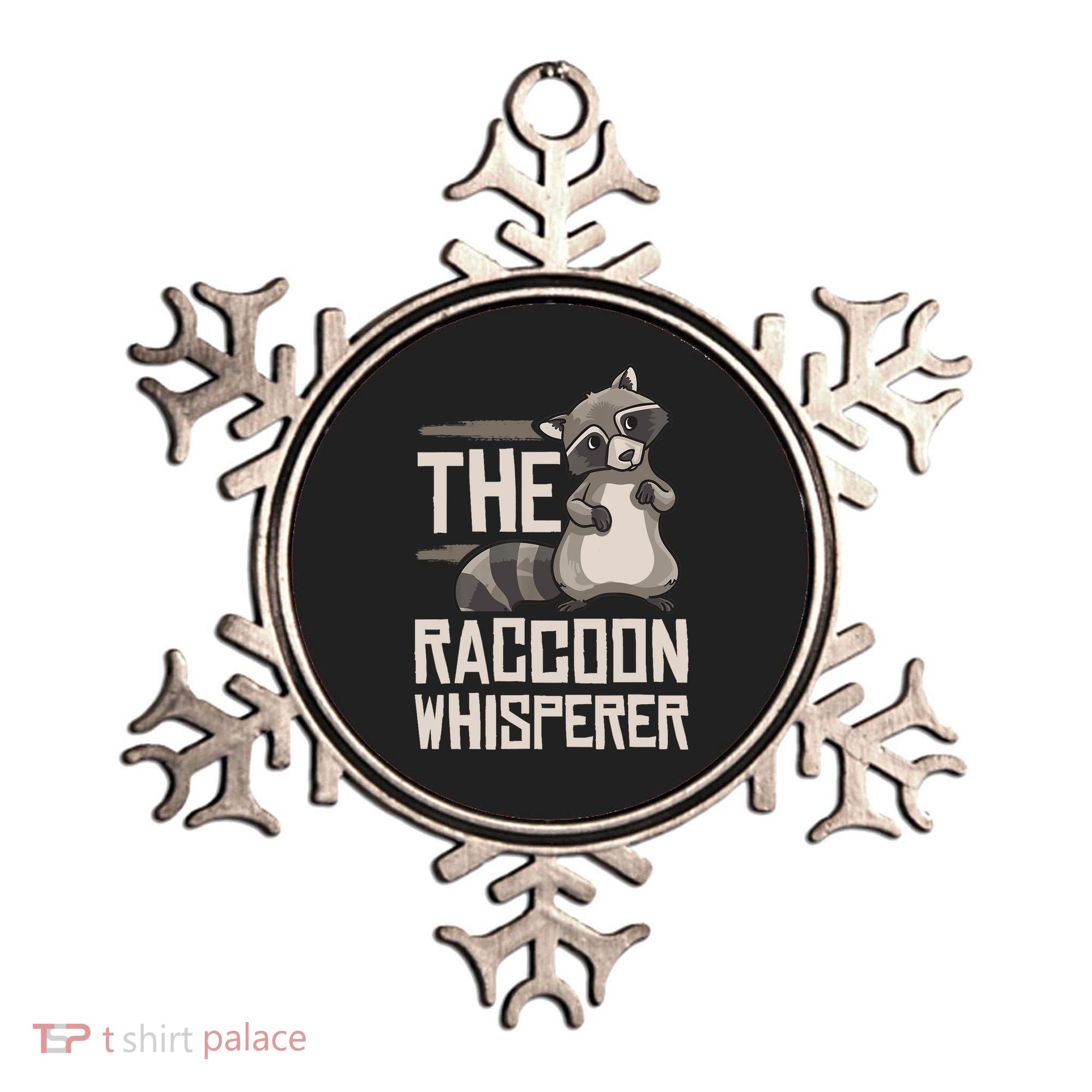 Raccoon Whisperer Gift Funny Racoon Ornament