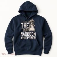 Raccoon Whisperer Gift Funny Racoon Hoodie thumb 0