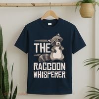 Raccoon Whisperer Gift Funny Racoon T-Shirt thumb 2