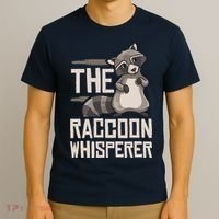 Raccoon Whisperer Gift Funny Racoon T-Shirt thumb 3