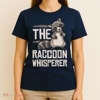 Raccoon Whisperer Gift Funny Racoon T-Shirt thumb 4