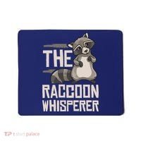 Raccoon Whisperer Gift Funny Racoon Mousepad thumb 0