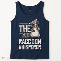 Raccoon Whisperer Gift Funny Racoon Tank Top thumb 2