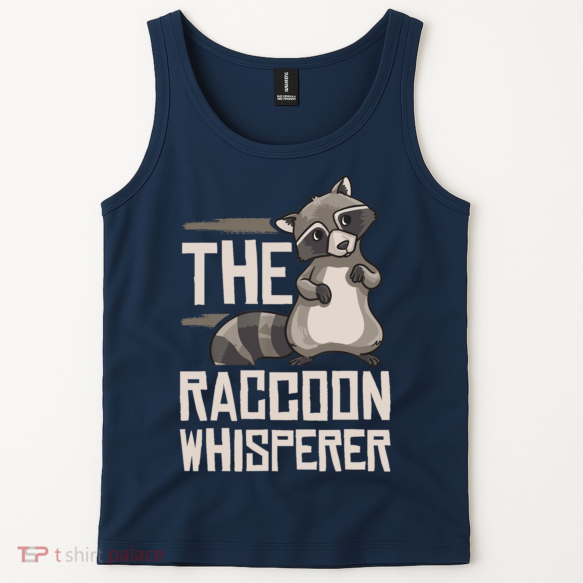 Raccoon Whisperer Gift Funny Racoon Tank Top