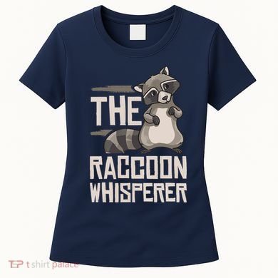 Raccoon Whisperer Gift Funny Racoon Women's T-Shirt