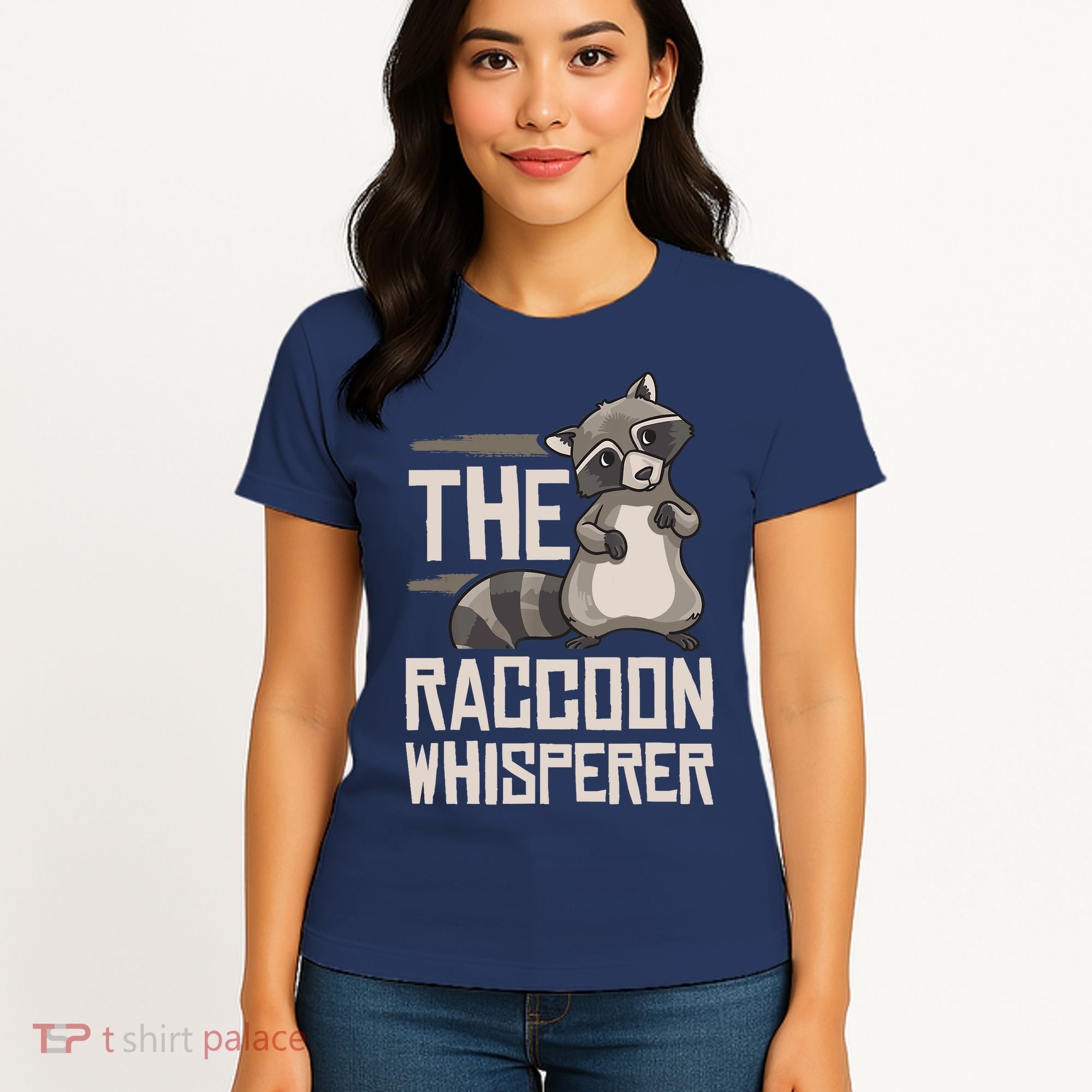 Raccoon Whisperer Gift Funny Racoon Women's T-Shirt