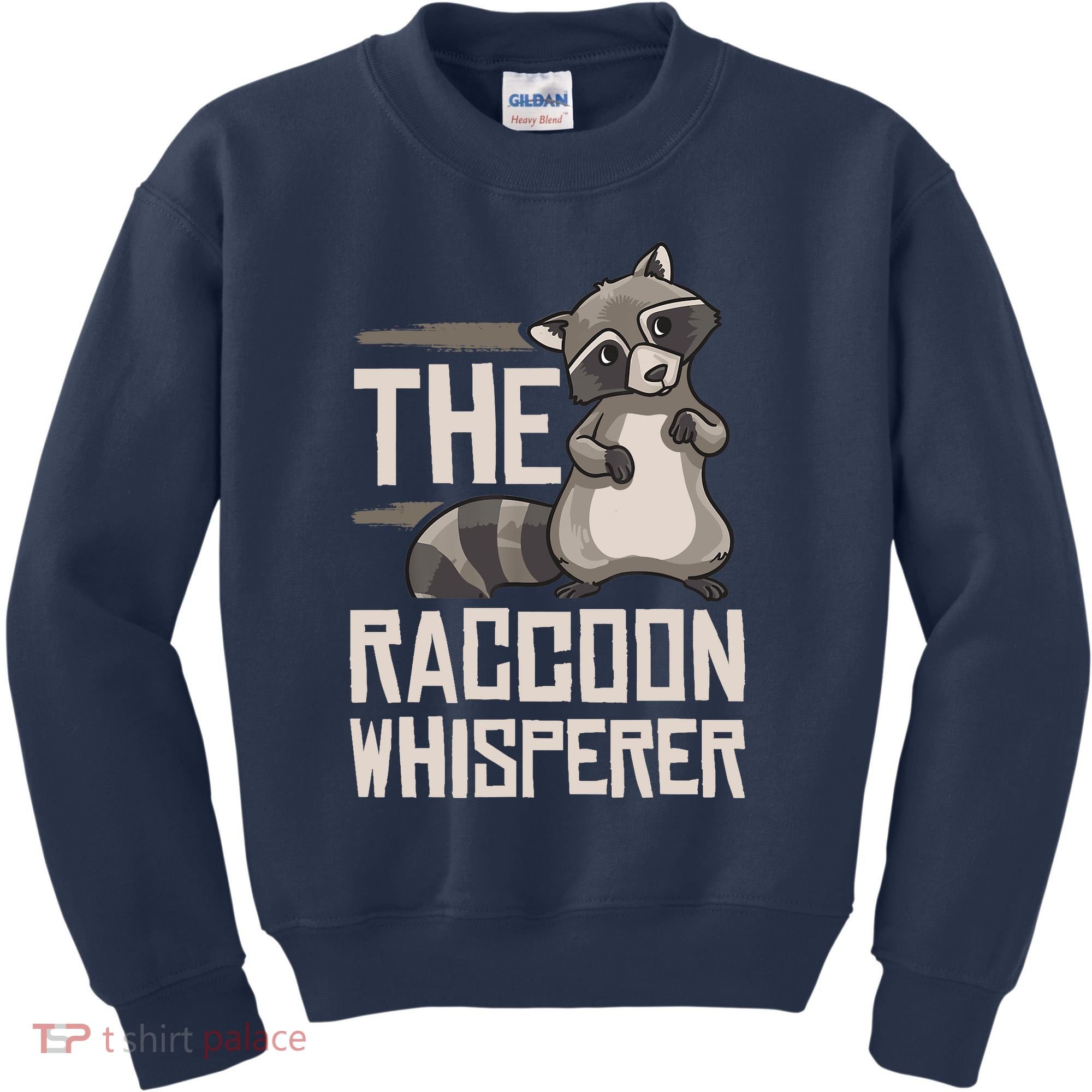 Raccoon Whisperer Gift Funny Racoon Kids Sweatshirt