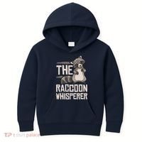 Raccoon Whisperer Gift Funny Racoon Kids Hoodie thumb 0