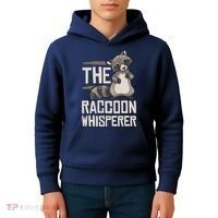 Raccoon Whisperer Gift Funny Racoon Kids Hoodie thumb 4