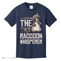 Raccoon Whisperer Gift Funny Racoon Kids T-Shirt thumb 0