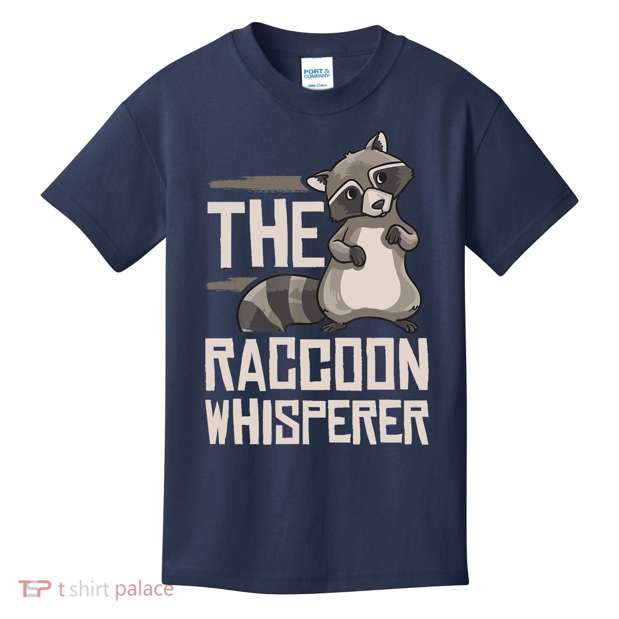 Raccoon Whisperer Gift Funny Racoon Kids T-Shirt