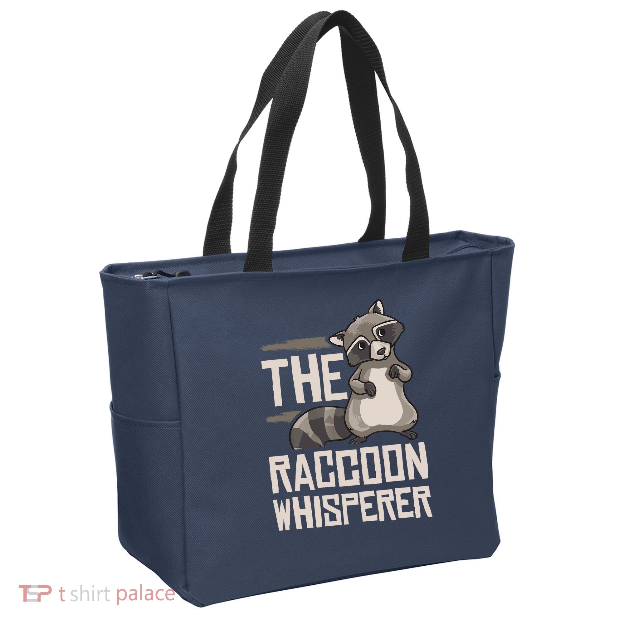 Raccoon Whisperer Gift Funny Racoon Tote Bag
