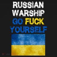 Russian Warship Go Fuck Yourself Ornament thumb 1