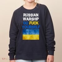 Russian Warship Go Fuck Yourself Women's Sweatshirt thumb 0
