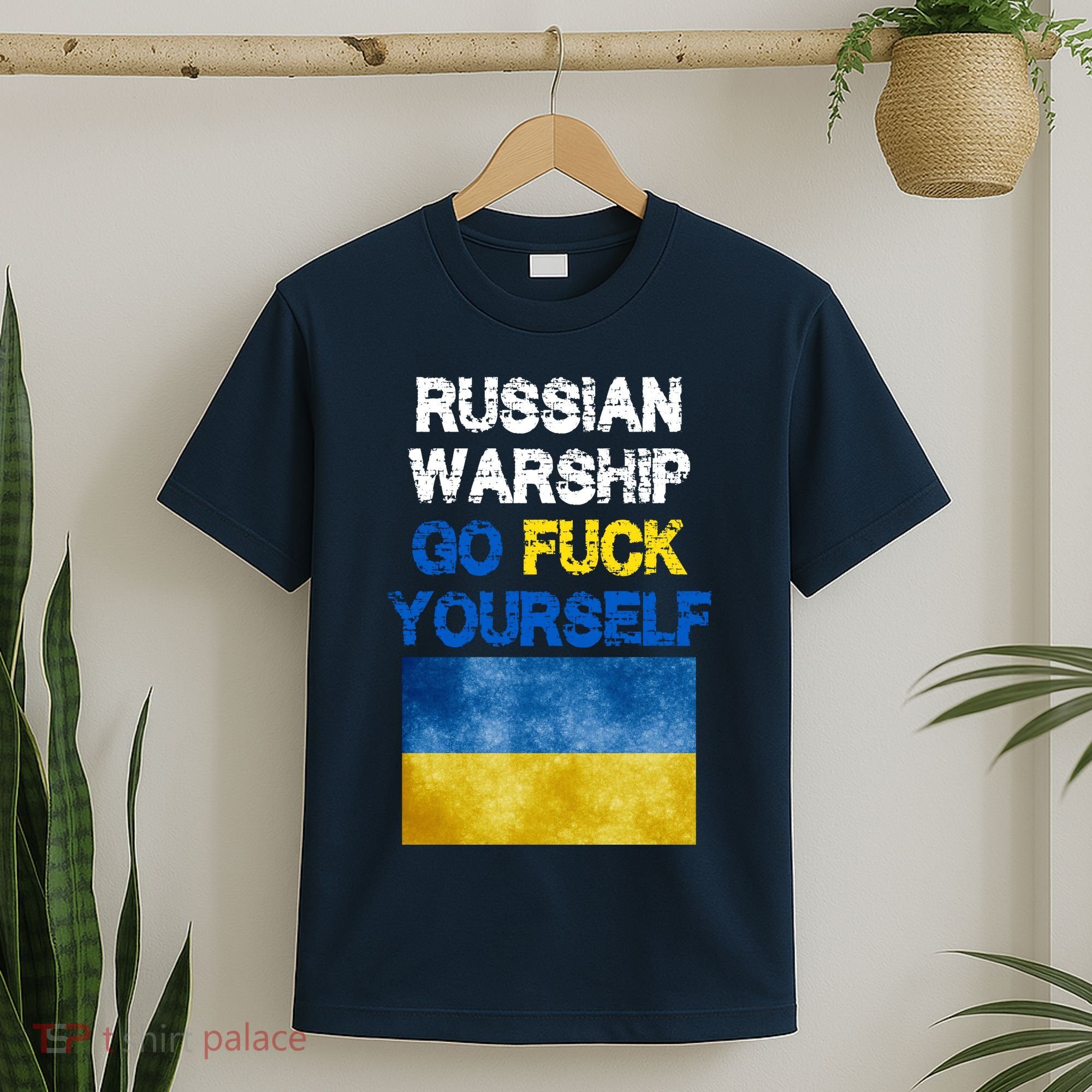 Russian Warship Go Fuck Yourself T-Shirt
