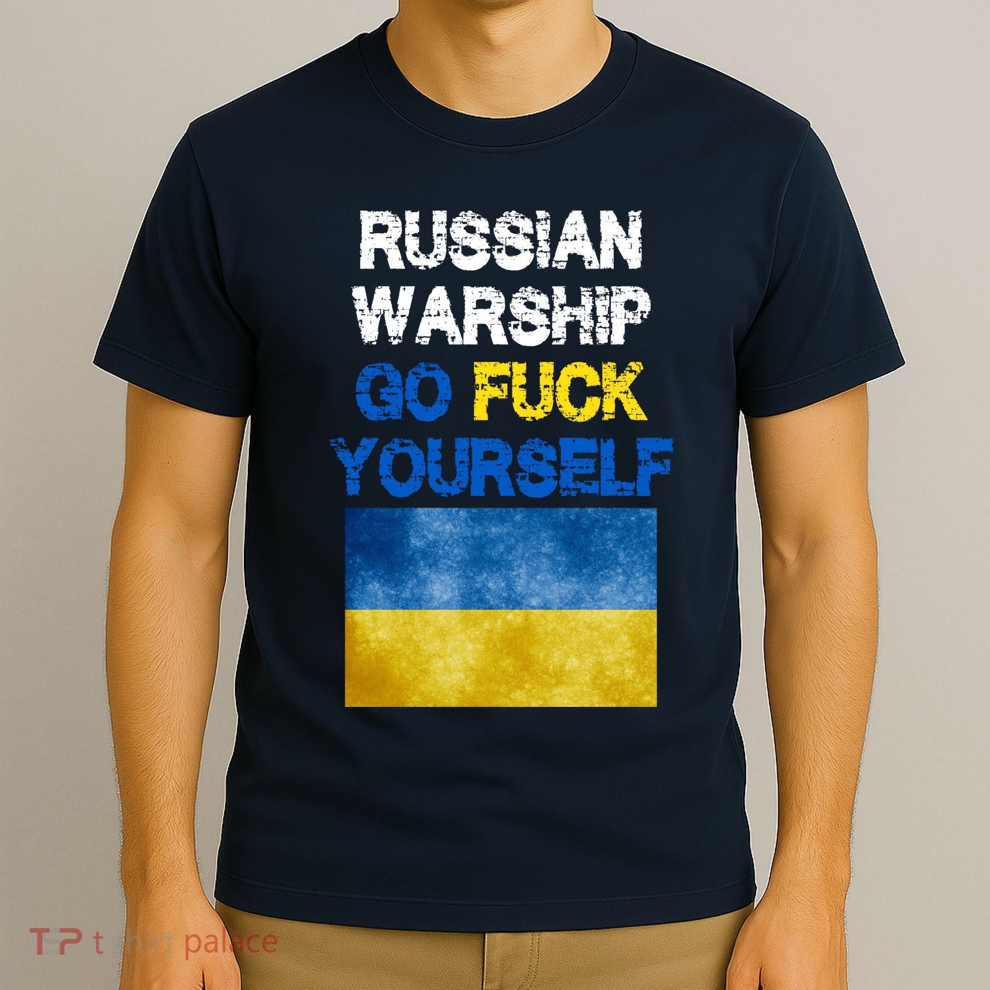 Russian Warship Go Fuck Yourself T-Shirt