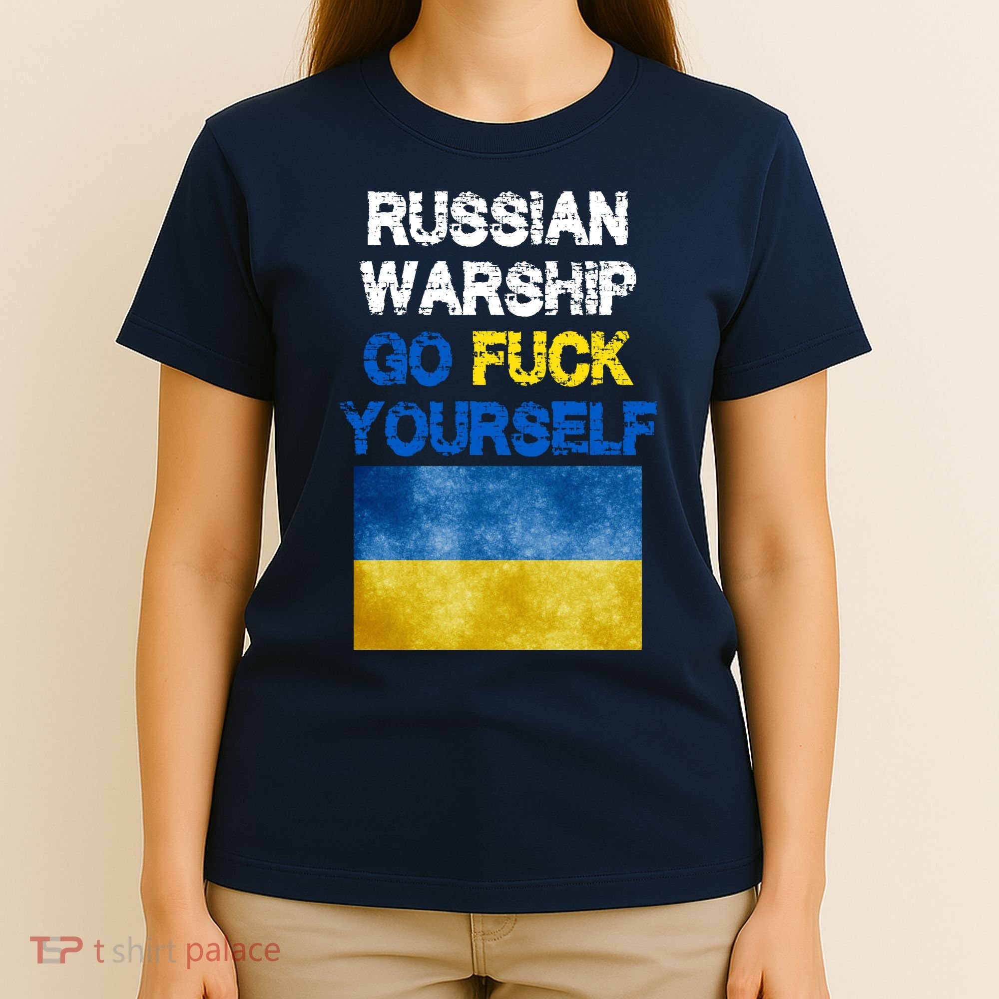 Russian Warship Go Fuck Yourself T-Shirt