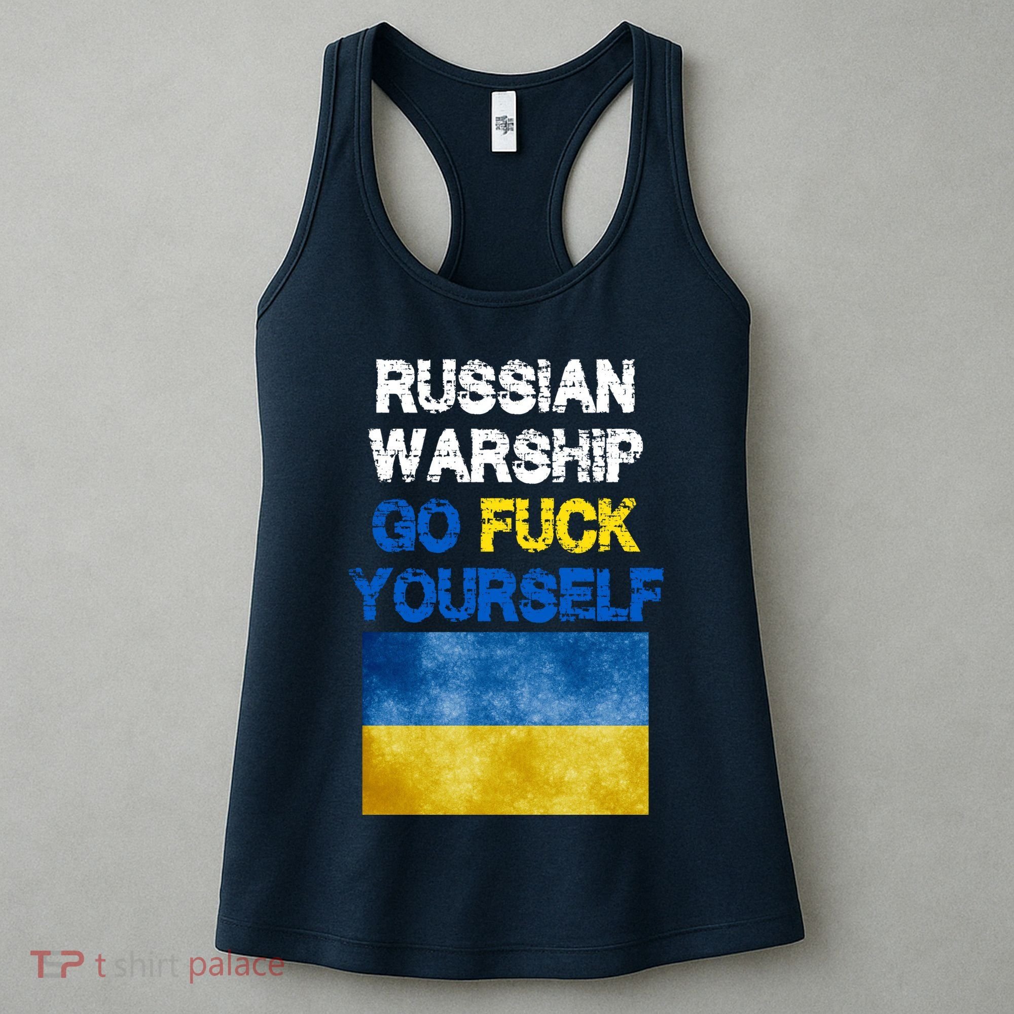 Russian Warship Go Fuck Yourself Women's Tank Top