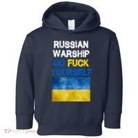 Russian Warship Go Fuck Yourself Toddler Hoodie thumb 0