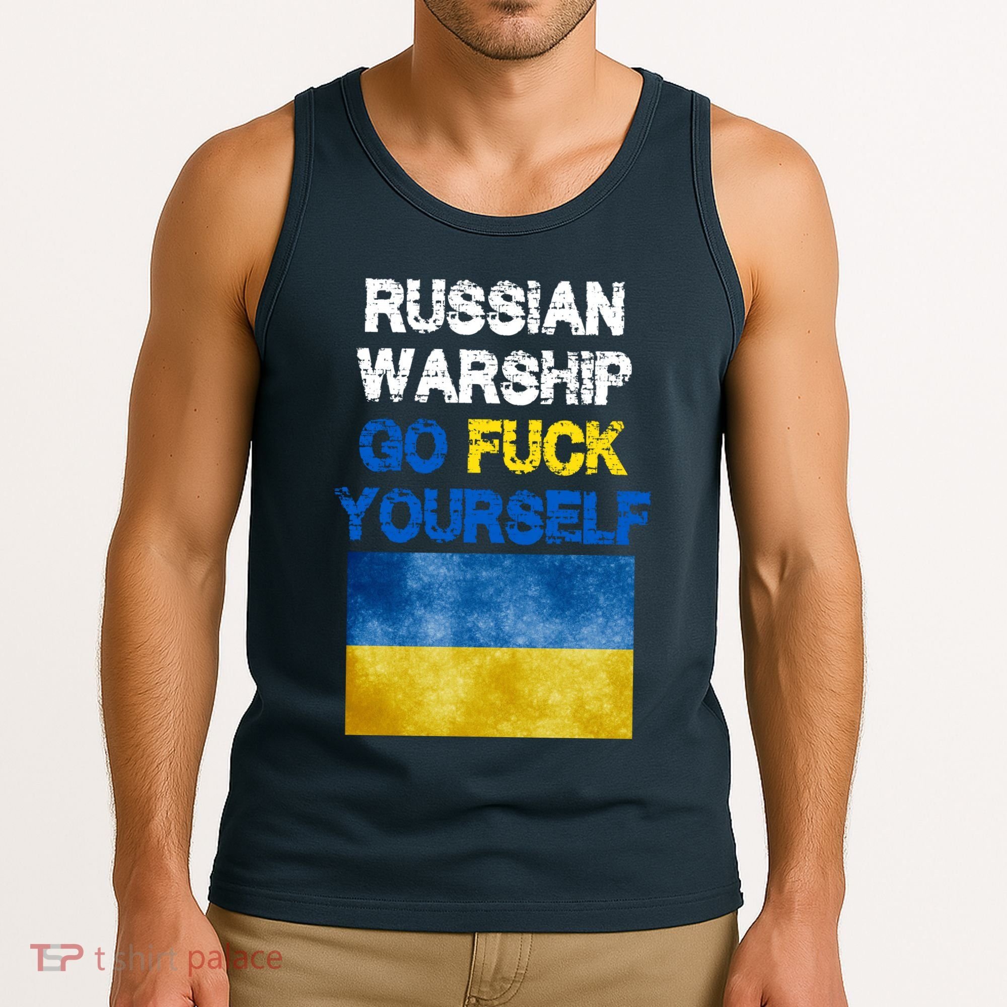 Russian Warship Go Fuck Yourself Tank Top