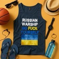 Russian Warship Go Fuck Yourself Tank Top thumb 4