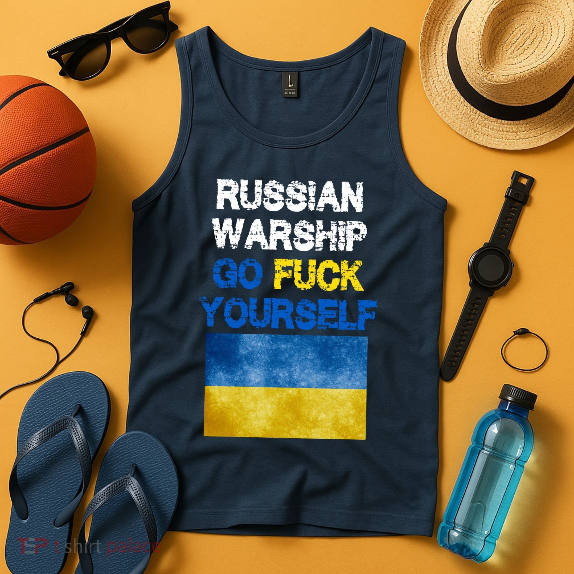 Russian Warship Go Fuck Yourself Tank Top