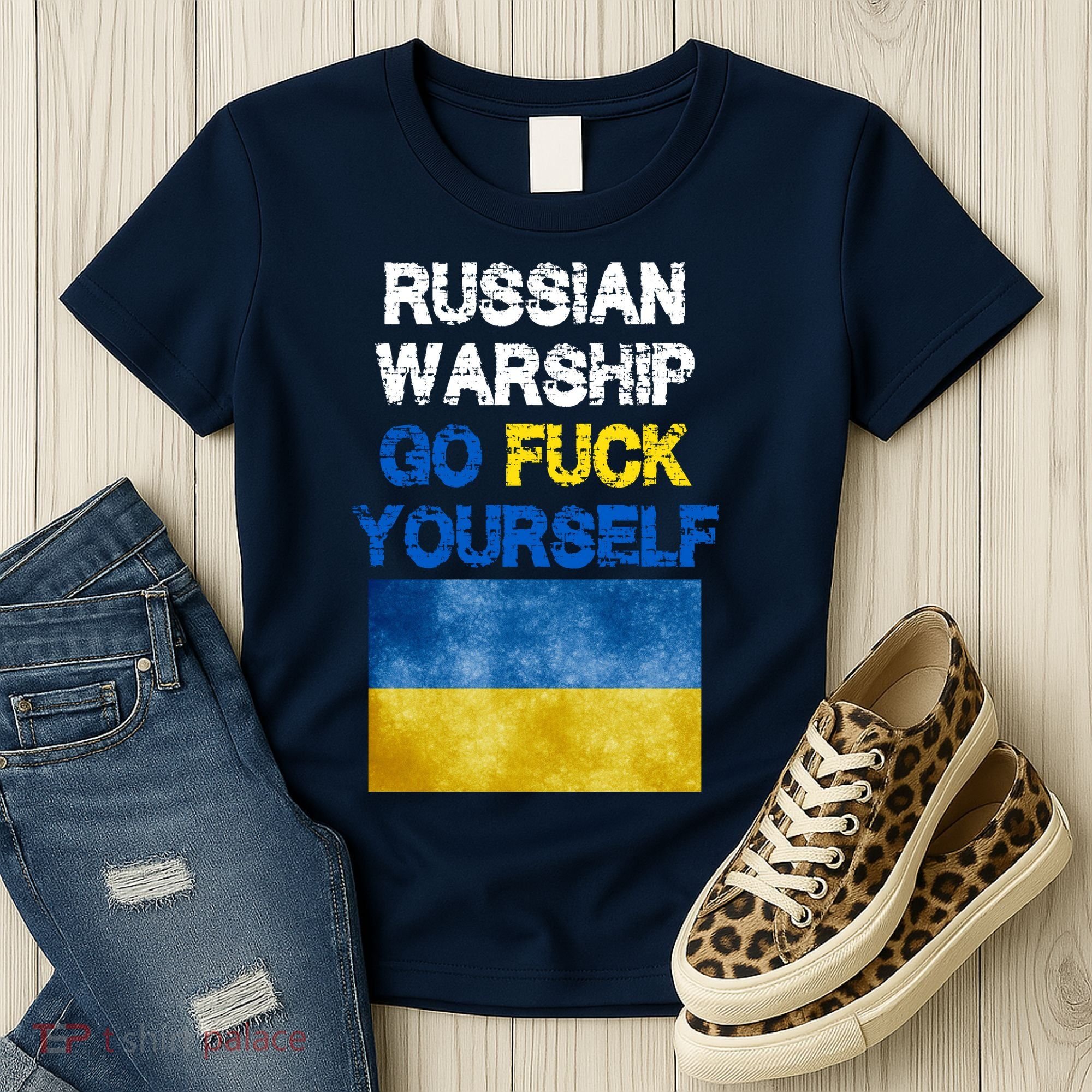 Russian Warship Go Fuck Yourself Women's T-Shirt