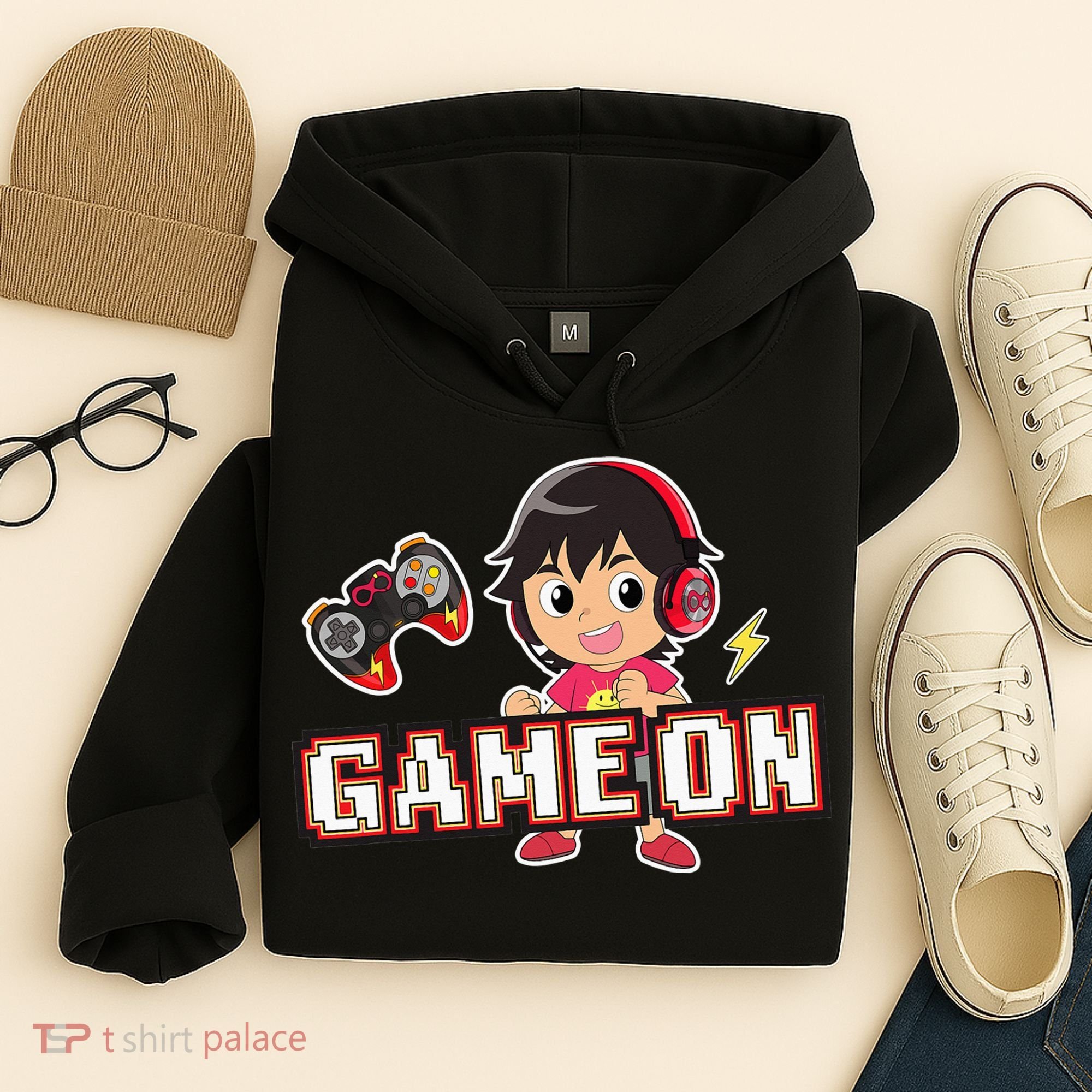 Ryan's World Game On Ryan Hoodie