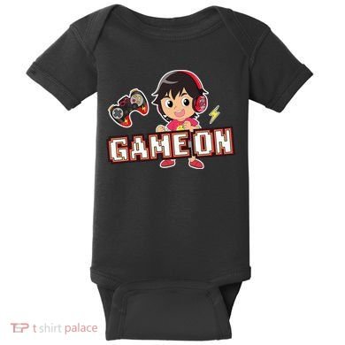 Ryan's World Game On Ryan Baby Bodysuit