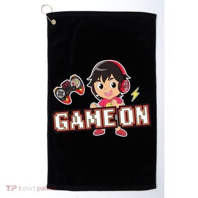 Ryan's World Game On Ryan Golf Towel